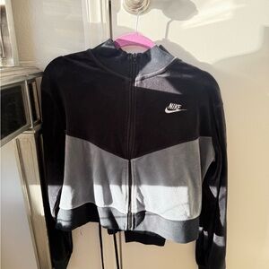 Nike Black velvet set